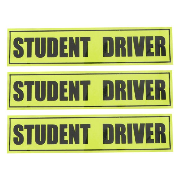 Student Driver Sticker