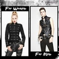 thumbnail image 4 of XIATIAN Studded Belt Metal Punk Rock Rivet Belts for Women/Men Punk Leather Belt Gothic Belt Accessories for Jeans Pants, 4 of 6