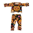 thumbnail image 1 of Disfraz de muñeca de Halloween,Ropa de Halloween para muñecas Girl de 18 pulgadas,2 piezas de trajes,blusas y pantalones para muñecas de 18 pulgadas,Trajes hechos a mano,accesorios, 1 of 7