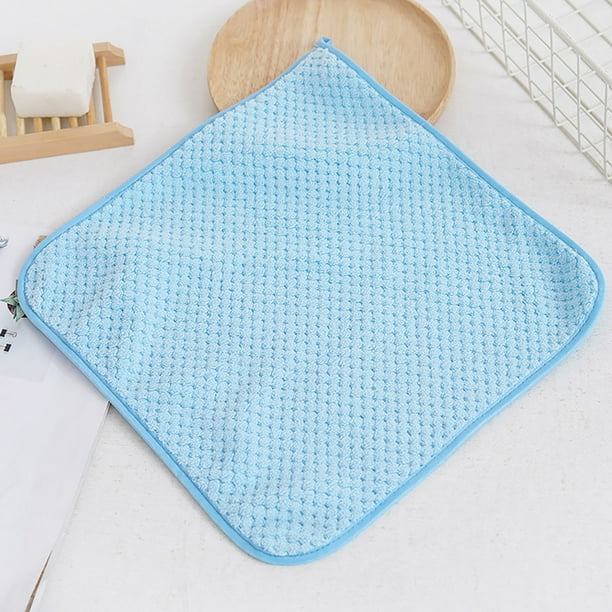 ZHIYU Hand Towel With Hanging Loop Kitchen Hand Towels With Hanging Loop Kids Towels Hand