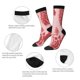 thumbnail image 4 of Fotbe Red Meat Calcetas Largas con Estampado para Hombre y Mujer – Calcetas de Compresión Transpirables y Elásticas, Viajar y Uso Diario Talla 5-11, 4 of 6