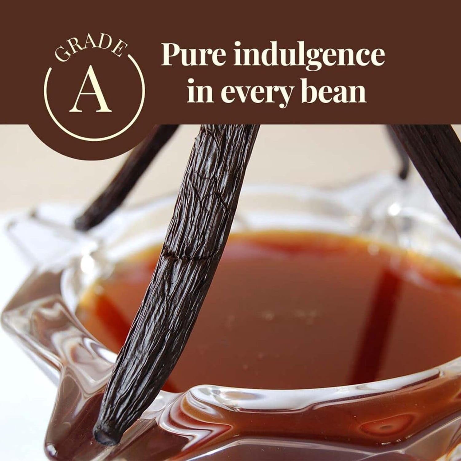 Whole Vanilla Beans, 25 Grade a Pods, Premium Vanilla Bean for Making Extract & Baking, Non-GMO. by Akshit