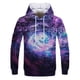 thumbnail image 2 of Sudadera con capucha con estampado 3D de Space Galaxy para hombre y mujer, sudadera holgada vintage para niños, abrigo de manga larga, ropa de nebulosa morada, 2 of 5