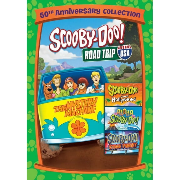 Scooby-Doo Road Trip USA Triple Feature (SD 50th LL/DVD) (DVD New Box Art) [DVD]