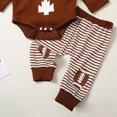 thumbnail image 5 of HCNTES Baby Boy Winter Clothes Baby Boys Romper Clothes Set Newborn Infant Baby Boys Fall Winter Outfit 0 3 6 9 12 18 Months, 5 of 6