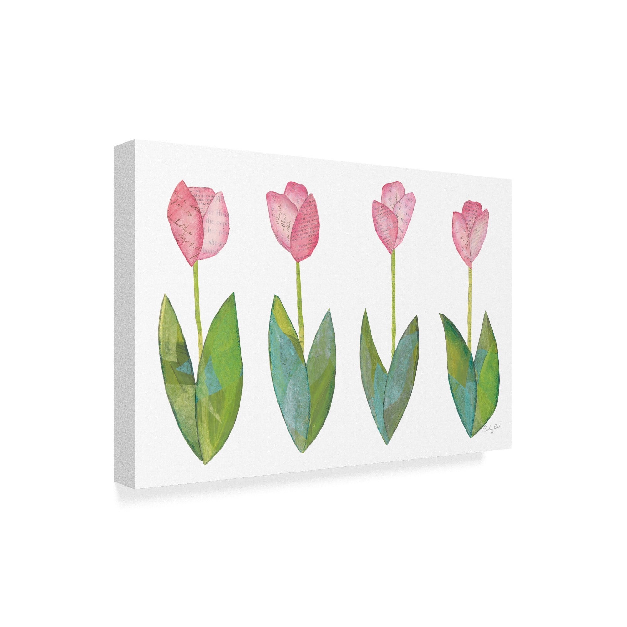 Trademark Fine Art 'Spring Has Sprung VIII' Canvas Art by Courtney Prahl