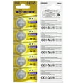 thumbnail image 3 of WHITECRANE CR2025 Lithium Coin Cell Batteries CR 2025 3V Button Battery Long-Lasting for Key Fobs & Watches (10-Pack), 3 of 8
