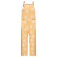 thumbnail image 5 of Mefallenssiah Women Ladies Printed Summer Sleeveless Backless Loose Long Playsuits Rompers Jumpsuit, 5 of 5