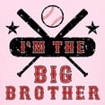 thumbnail image 3 of CafePress - Baseball Big Brother Kids Light T Shirt - Light T-Shirt Kids XS-XL, 3 of 4