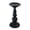 Long, variant on KGJQ Vintage Candle Holder, Black Matte Pillar Candle Holders, Metal Heat-Resistant Candle Stand for Scented Candles And Tealights, Retro Candlestick for Dining Table And Wedding Decor