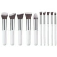 thumbnail image 1 of Set de 10 pinceles para base de maquillaje, adecuado para todo tipo de pieles, entre los utensilios de belleza., 1 of 2