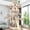 Beige, variant on Globlazer 80'' Multi-Level Large Cat Tree Tower for Large Cats with 2 Condos, 2 Hammocks, 3 Perches & Sisal Scratching Posts, Dark Grey