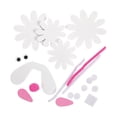 thumbnail image 2 of Foam Flower Bunny Magnet Craft Kit - Craft Kits - 12 Pieces, 2 of 3