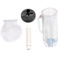thumbnail image 3 of SunSolar Leaf Canister Basket for Inline Pool Vacuum Filter System - Swimming Pool Pump Skimmer Basket, Leaf Collector - Attachment for Pool Cleaner, Works with Inground and Above Ground Pool Filters, 3 of 7