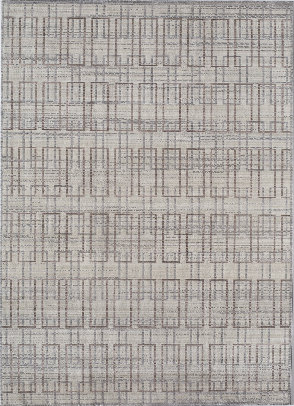 Rugs America Asteria 8' x 10' Rug in Ivory Gray