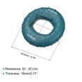 thumbnail image 2 of Uxcell 2.76" 20/30 Lbs Yellow Hand Grip Strengthener Hand Grip Ring for Strength Training, 2 of 6