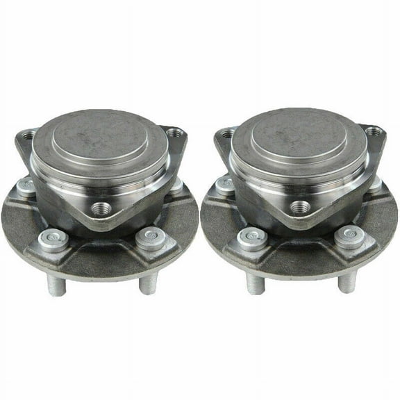 MotorbyMotor - Front Rear Wheel Hub Bearing Assembly 2WD with 5 Lugs Replacement for Chrysler 300, Dodge Challenger Charger - RWD; 4pc Set