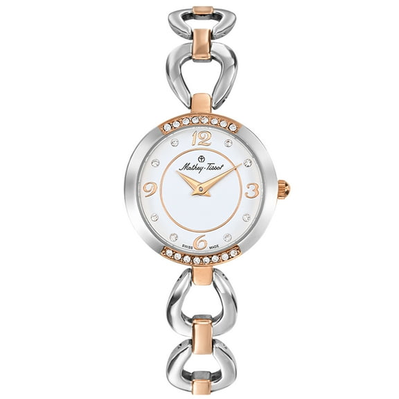 Mathey Tissot Women's Fleury 1496 White Dial Watch - D1496BI