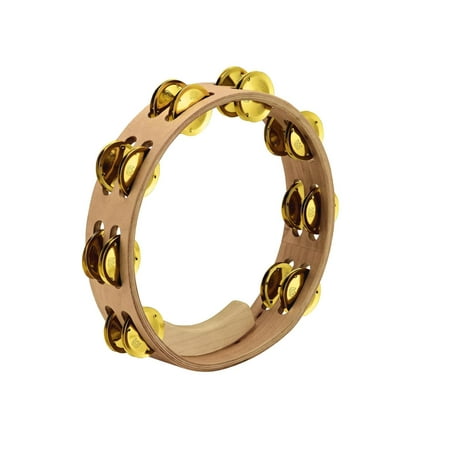 Meinl Percussion Artisan Edition Tambourine - 2 Row Solid Brass Jingles