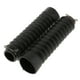 thumbnail image 1 of Par de protectores de goma blanda para horquilla delantera de motocicleta, color negro, 1 of 7
