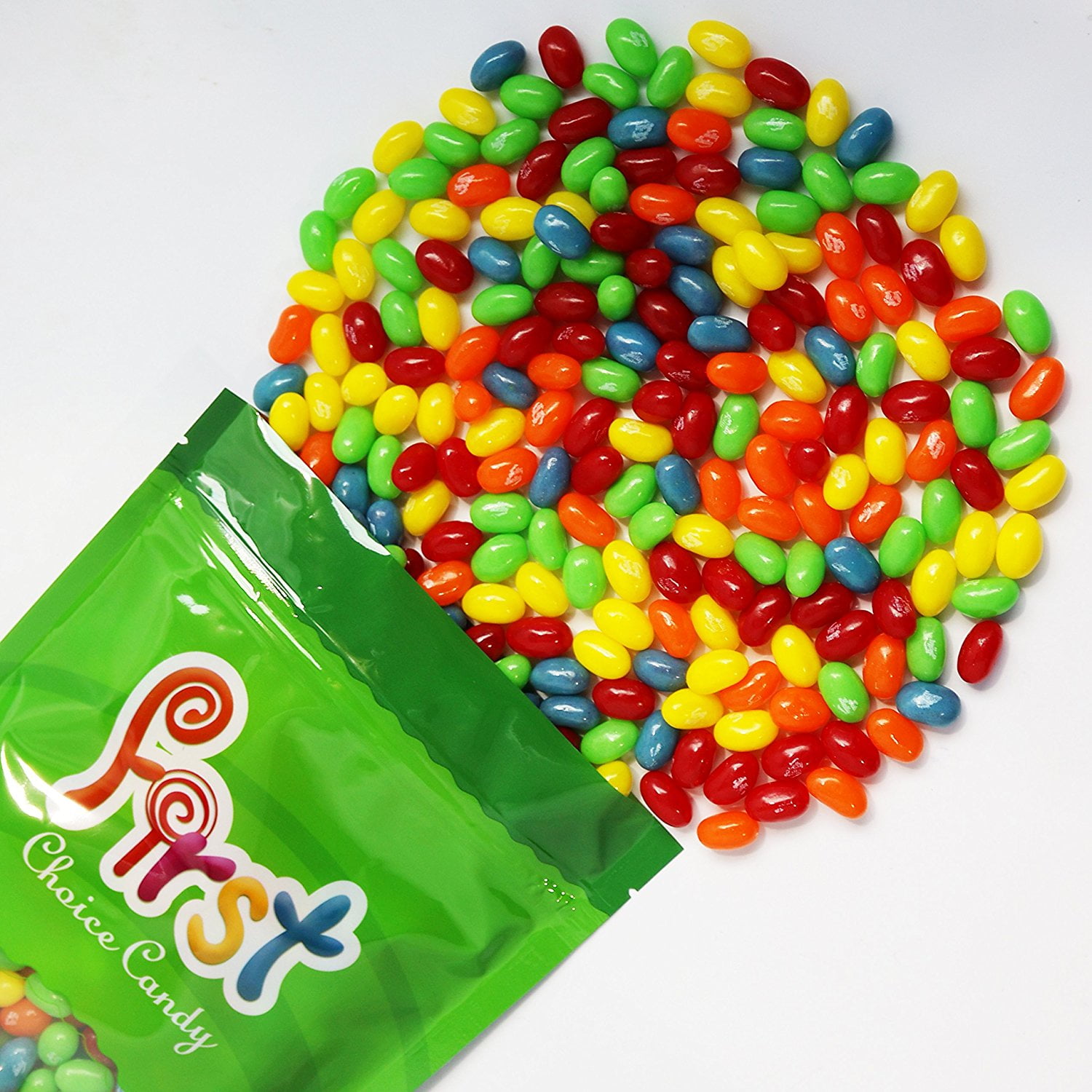 FirstChoiceCandy Jelly Belly Sours Jelly Beans 1 Pound Resealable Bag