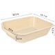 thumbnail image 4 of Caja de arena para gatos Ying Tutu, paquete de 2 unidades, extra grande, ABS, 51 x 39 cm, 4 of 7
