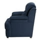 thumbnail image 3 of Sillón TRINITY Kendra 1 Plaza Azul Para Sala, 3 of 7