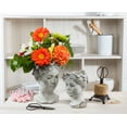 thumbnail image 3 of Woman Head Planter, 3 of 4