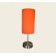 thumbnail image 2 of Lampara de mesa Murano Naranja Iluminación Luz Vic Moderno, 2 of 2