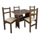 thumbnail image 1 of Comedor Rectangular 4 Personas Cocina Cafeteria Restaurante, 1 of 7