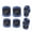 blue, variant on 7Pcs 4-16 Year Old Children‘s Elbow Pads And knee Pads Bicycle Sports Protective Gear Roller Skating Knee Elbow Wristband Protective