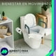 thumbnail image 3 of MEDICALSTORE Aumento para WC con Descansabrazos Acolchados Para Adultos Mayores, Discapcitados o Pacientes  Con Problemas De Movilidad, 3 of 9
