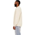 thumbnail image 3 of Casual Classics Mens Ringspun Cotton Extended Neckline Oversized Sweatshirt, 3 of 3