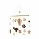 thumbnail image 3 of Adorno móvil para cuna de bebé, juguete sensorial, bola de fieltro, campanillas de viento, decoración colgante Estilo C, 3 of 9