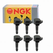 6 pc NGK 48841 Ignition Coils for 12582000 12655956 1415122 1415122Y 1415124 178-8303 178-8359 178-8380 2505-98344 30520-P8E-A00 30520-P8E-A01 30520-P8E-S01 30520-P8F-A01 30520-PGK-A01 30520-PVF-A01
