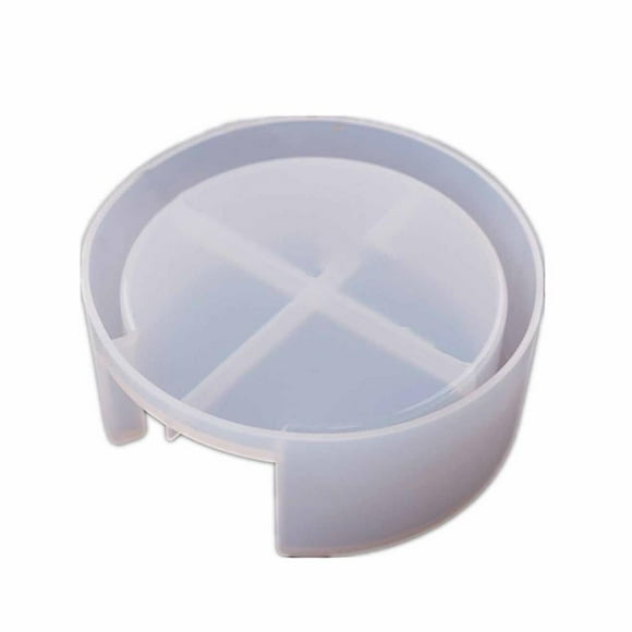 Riwesomey Molde de silicona DIY cristal resina epoxi taza estera caja espejo Gel de sílice molde caja de almacenamiento para el hogar joyería Artesanía Riwesomey TO005134-00