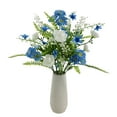 thumbnail image 6 of Mainstays 16 inches Indoor Artificial Scabiosa Mix Bush, Blue Color., 6 of 8
