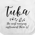 thumbnail image 4 of Inktastic Amazing Tuba Boys or Girls Baby Bib, 4 of 4