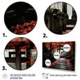 thumbnail image 3 of Designart "Red Torii Gate Iconic Symbol in Japanese Art I" Japanese Floater Framed Canvas Wall Art, 3 of 7