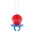 thumbnail image 1 of Ring Pop Decopauge Christmas Ornament, Red, Blue, Plastic, By Ruz, 1 of 6