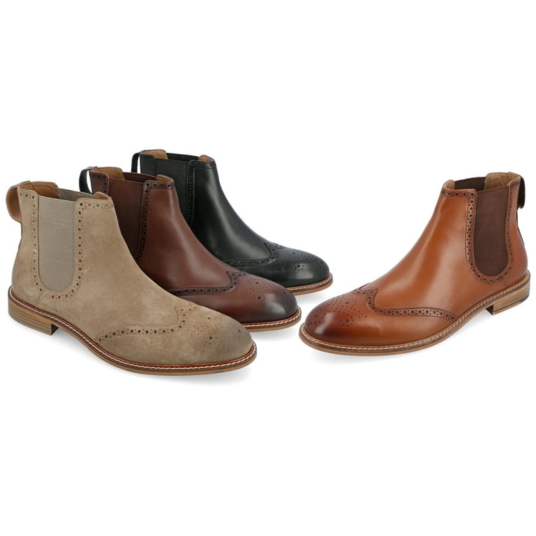 Womens wingtip chelsea boots store