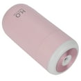 thumbnail image 4 of Humidificador nano portátil de 350 ml con alimentación USB, luz de 7 colores y apagado automático (rosa), 4 of 14