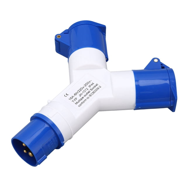 Tabón de Enchufe de Avión, conductividad Eléctrica Fuerte 220-250-V 3PIN CUBIERTA DE POLVO IMPERMABLE INDUSTRIAL PARA LA Agricultura para la Agricultura