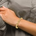 thumbnail image 6 of 14k Yellow Gold Bracelet Links Men's 7.83 mm 8.25 in Polished Link, 6 of 6