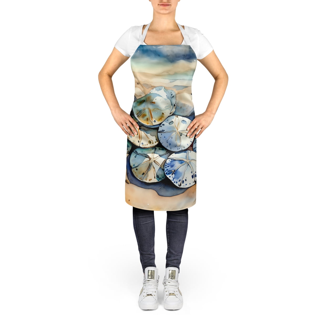 Sand Dollars Apron 27 in x 30 in