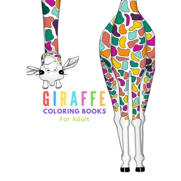 Giraffe coloring books for adult : Relaxing Coloring Book For Grownups  Designs with Henna, Paisley and Mandala Style Patterns Animal Coloring  Books (Paperback) 
