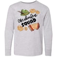 thumbnail image 3 of Inktastic Oktoberfest Squad Hat, Accordion, Pretzels Long Sleeve Youth T-Shirt, 3 of 5