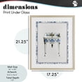 thumbnail image 4 of Stupell Industries Shabby Chic Vintage Chinoiserie Sink Birch Framed Print Under Glass, 17 x 21, by Lettered and Lined, 4 of 8