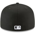 thumbnail image 4 of Men's New Era Black Pittsburgh Pirates 59FIFTY Fitted Hat, 4 of 5