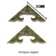 thumbnail image 5 of Bronze Book Scrapbook Album Corner Stand Antique Decorative Crafts, 5 of 5
